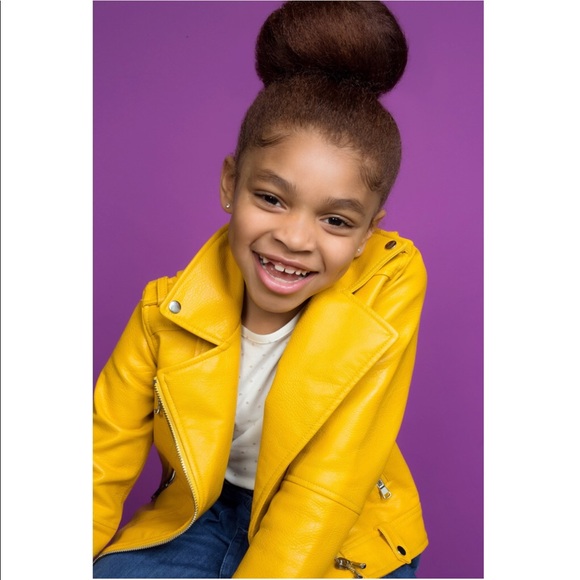 Zara Jackets & Coats Zara Nwt Kids Faux Leather Yellow